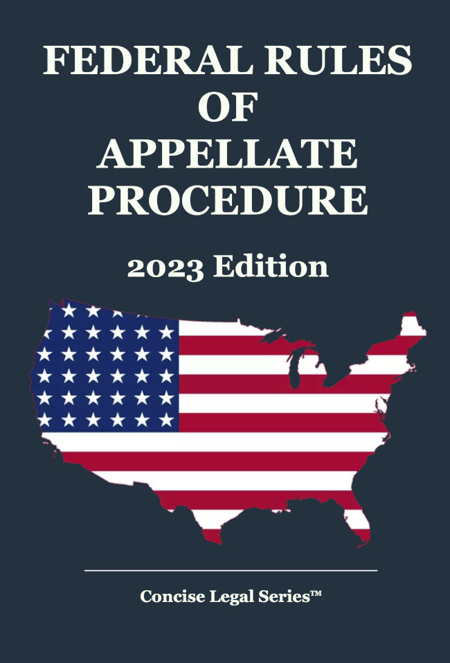 Federal Rules of Appellate Procedure Cahaba Publications